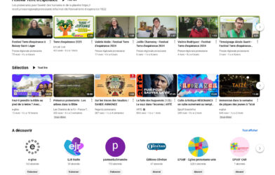 Chaîne YouTube de la presse régionale protestante