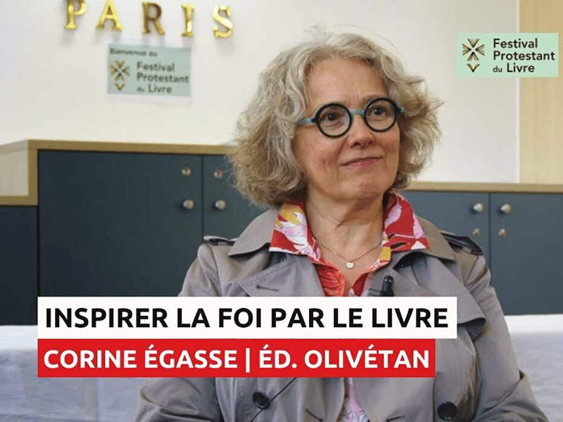 Corinne Égasse : inspirer la foi par le livre