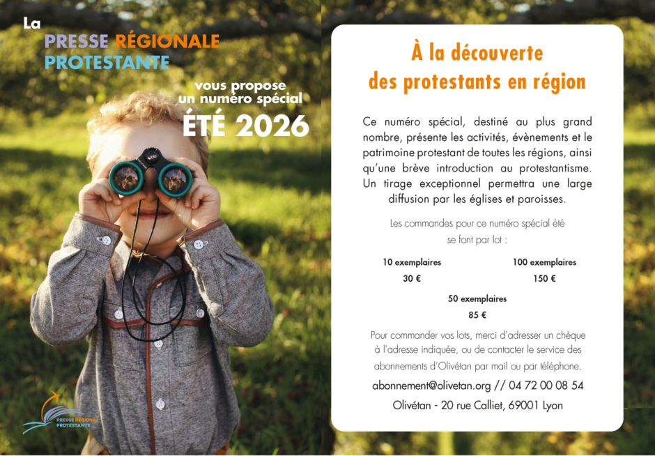 À la découverte des protestants en région