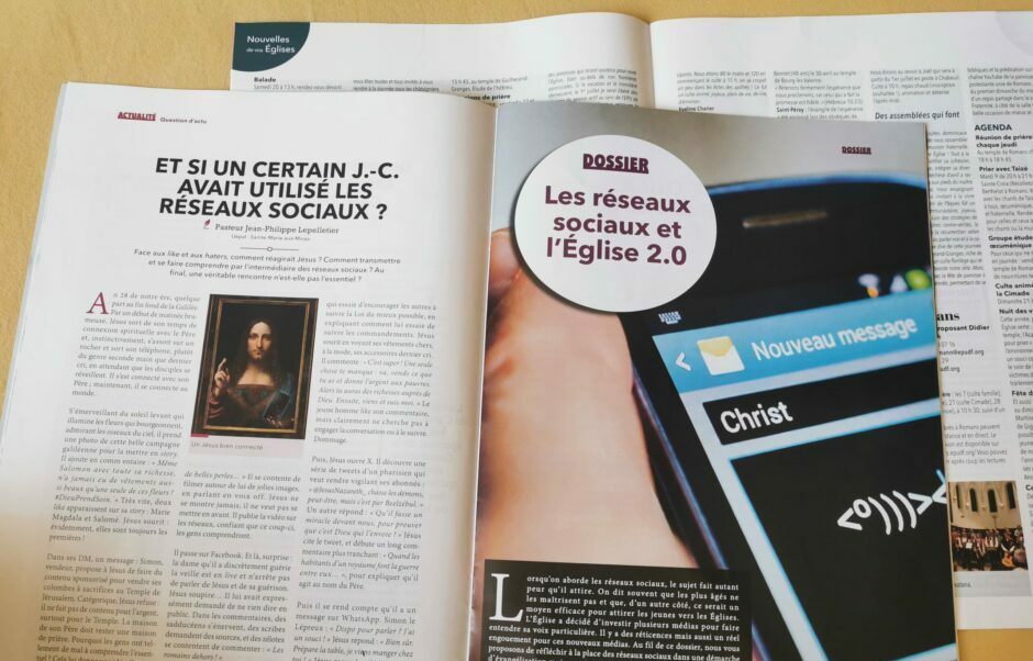 A la une de la presse régionale protestante